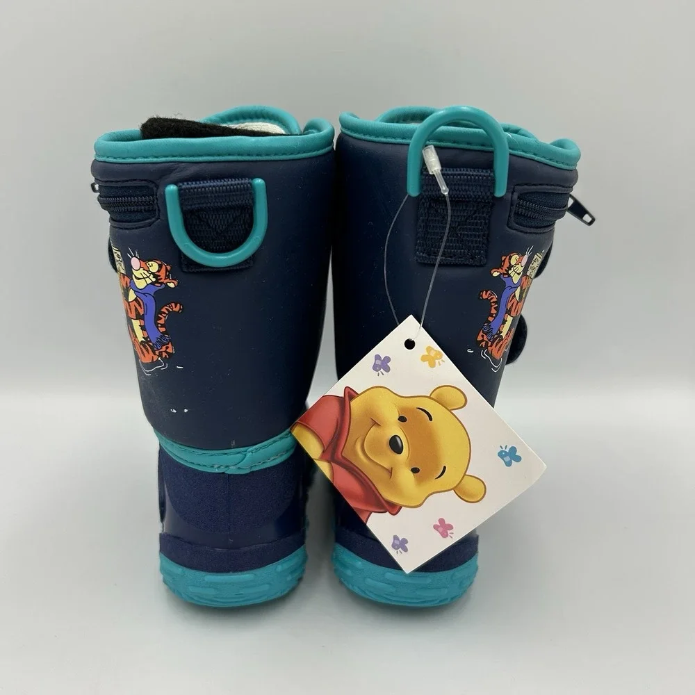 Vintage Winnie The Pooh Snow Boots‎ New Old Stock Size 6 Toddler Flaw